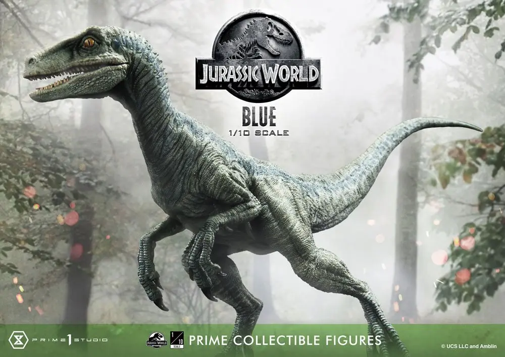 Jurassic World: Fallen Kingdom Prime Collectibles kip 1/10 Blue (Open Mouth Version) 17 cm fotografija proizvoda