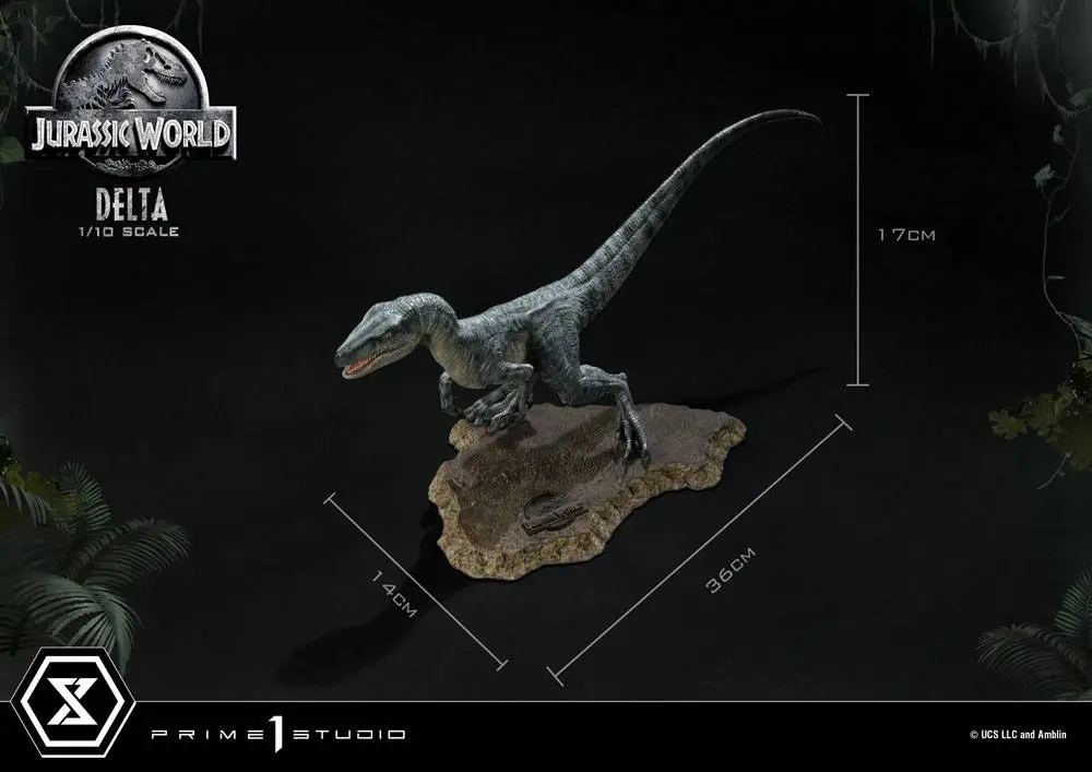 Jurassic World: Fallen Kingdom Prime Collectibles Kip 1/10 Delta 17 cm fotografija proizvoda