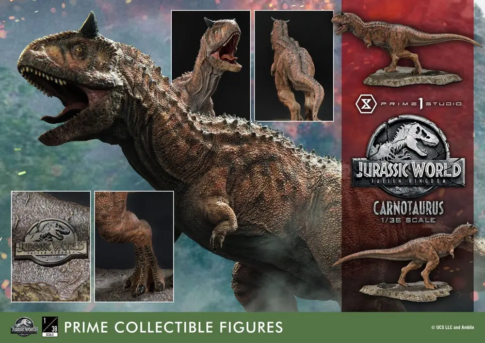 Jurassic World: Fallen Kingdom Prime Collectibles PVC Kip 1/38 Carnotaurus 16 cm fotografija proizvoda