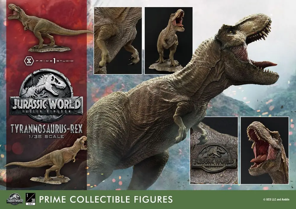 Jurassic World: Fallen Kingdom Prime Collectibles PVC kip 1/38 Tyrannosaurus-Rex 23 cm fotografija proizvoda