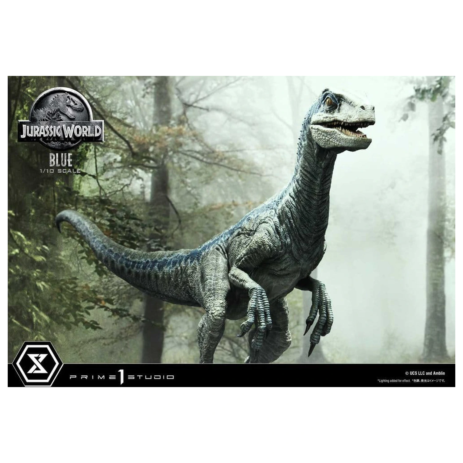 Jurassic World (Film) Prime Collectible figure statua 1/10 Blue 17 cm fotografija proizvoda
