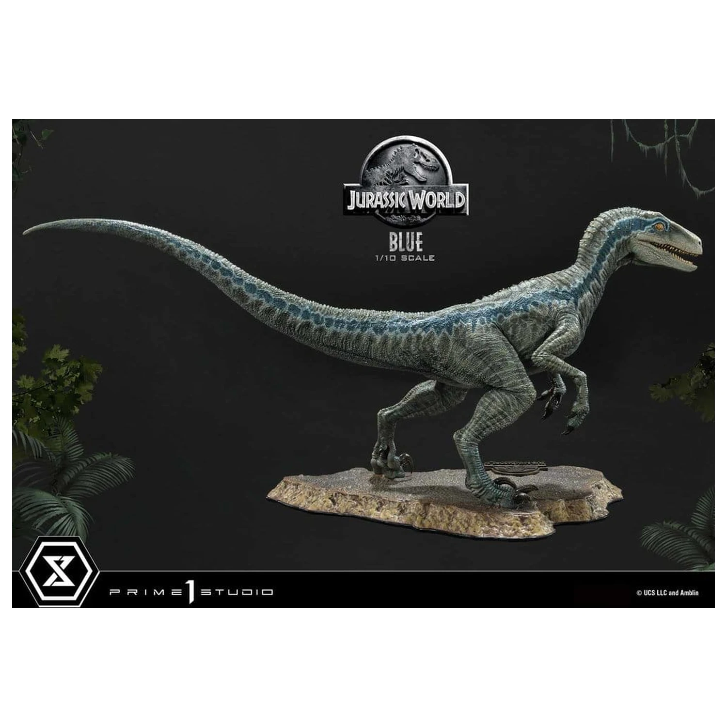 Jurassic World (Film) Prime Collectible figure statua 1/10 Blue 17 cm fotografija proizvoda
