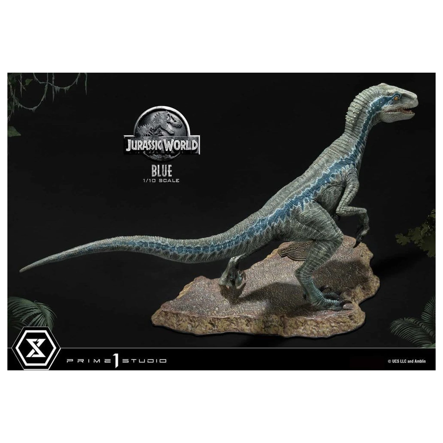 Jurassic World (Film) Prime Collectible figure statua 1/10 Blue 17 cm fotografija proizvoda