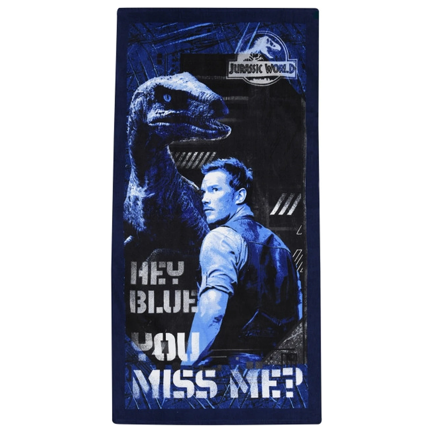 Jurassic World Hey Blue ručnik fotografija proizvoda