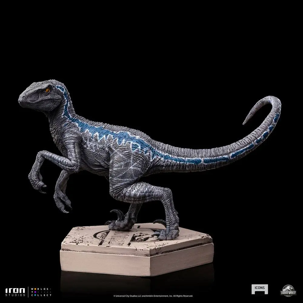 Jurassic World Icons kip Velociraptor B Blue 7 cm fotografija proizvoda