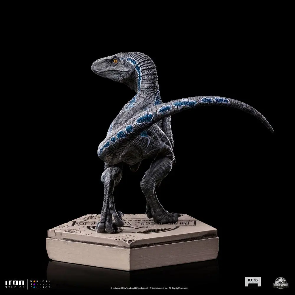 Jurassic World Icons kip Velociraptor B Blue 7 cm fotografija proizvoda