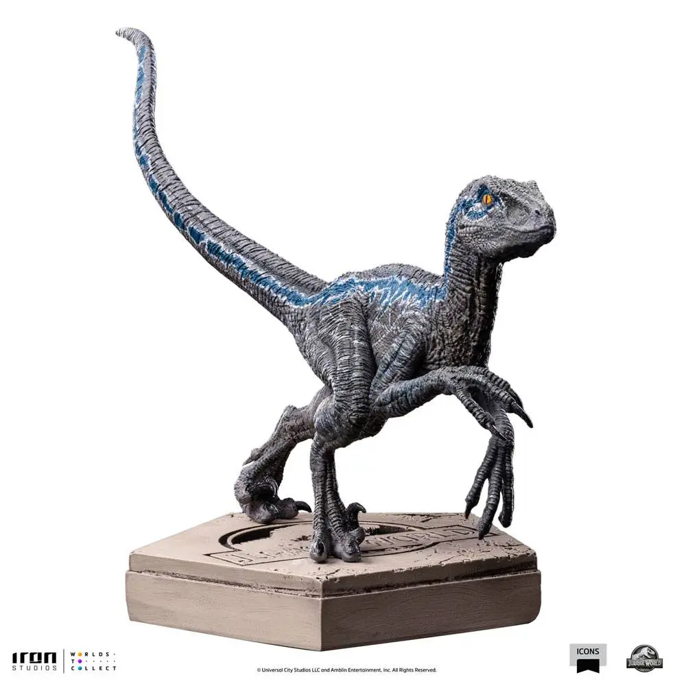 Jurassic World Icons Kip Velociraptor Blue 9 cm fotografija proizvoda
