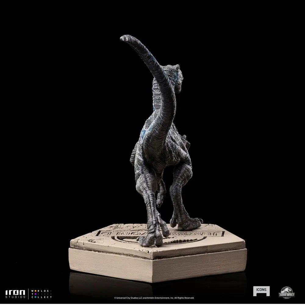 Jurassic World Icons Kip Velociraptor Blue 9 cm fotografija proizvoda