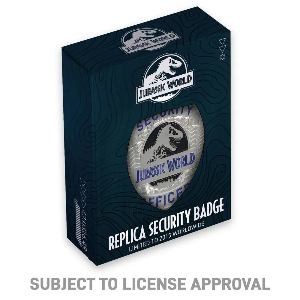 Jurassic World Limited Edition Replika značke službenika osiguranja fotografija proizvoda