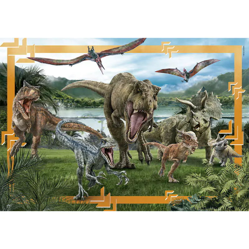 Jurassic World maxi puzzle 104 kom fotografija proizvoda