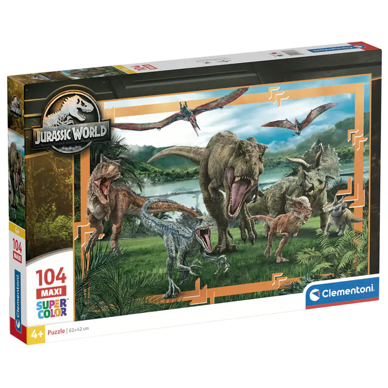 Jurassic World maxi puzzle 104 kom fotografija proizvoda