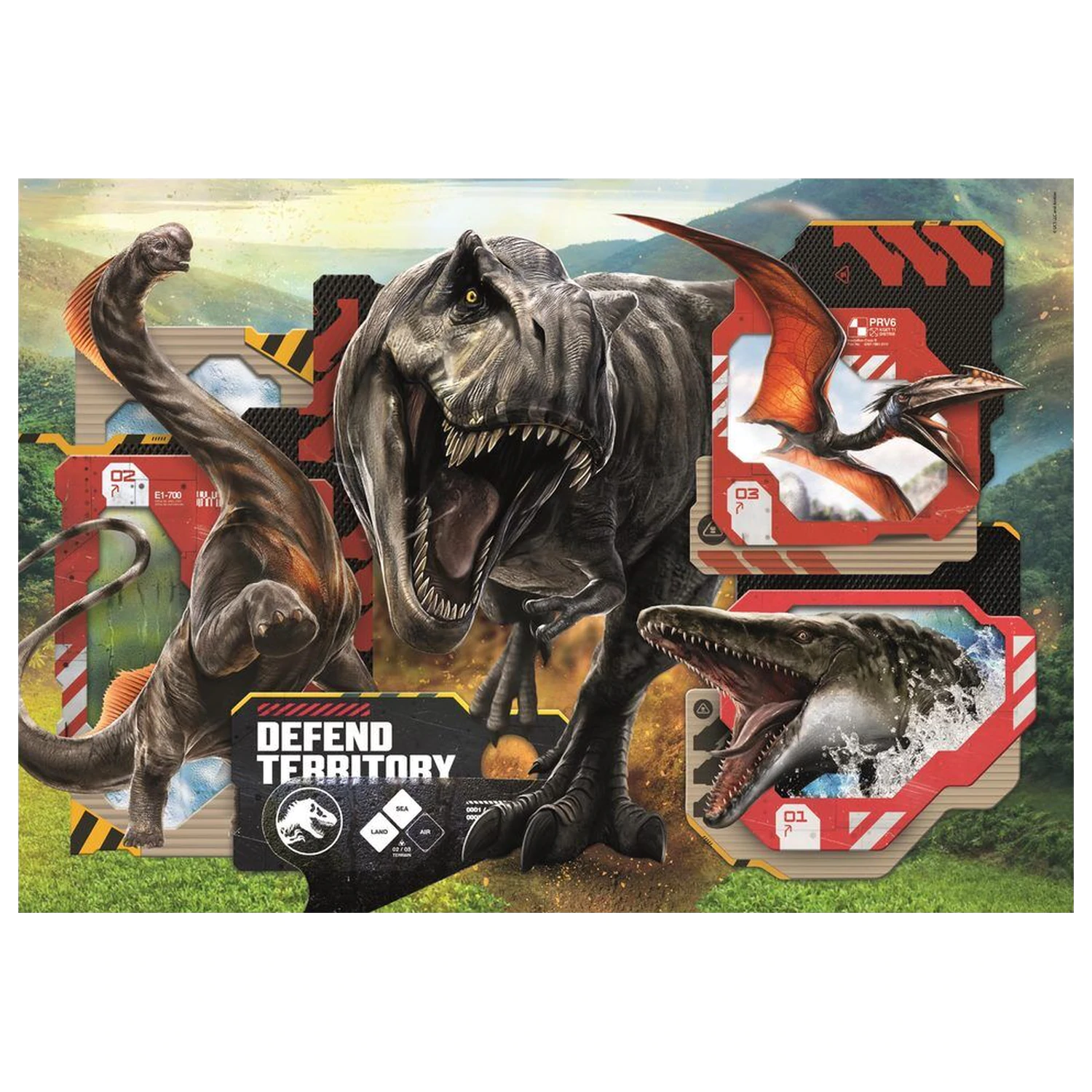 Jurassic World maxi puzzle 24 komada fotografija proizvoda