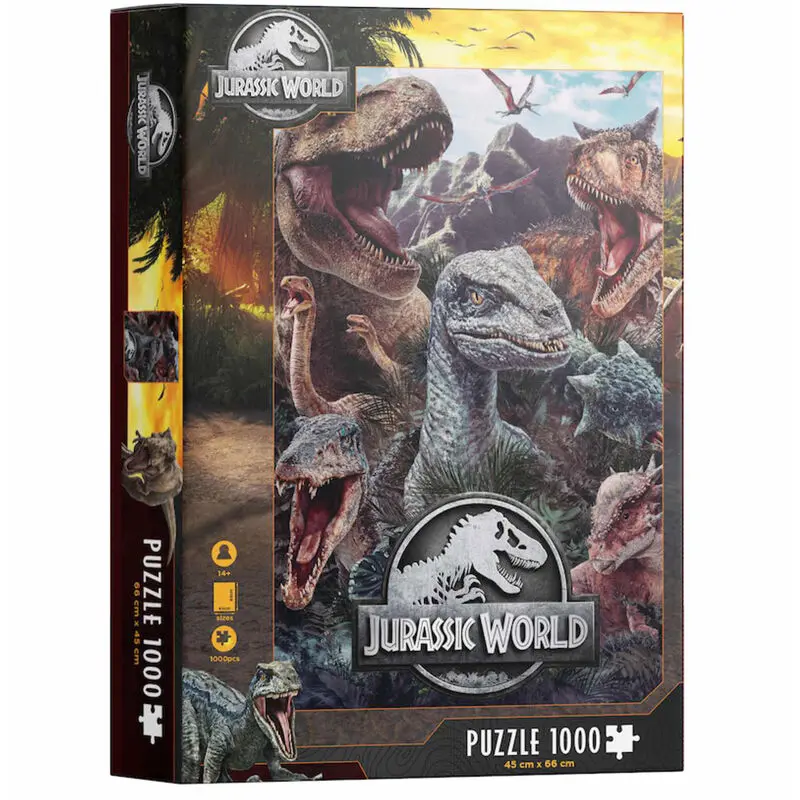 Jurassic World Slagalica Poster (1000 komada) fotografija proizvoda
