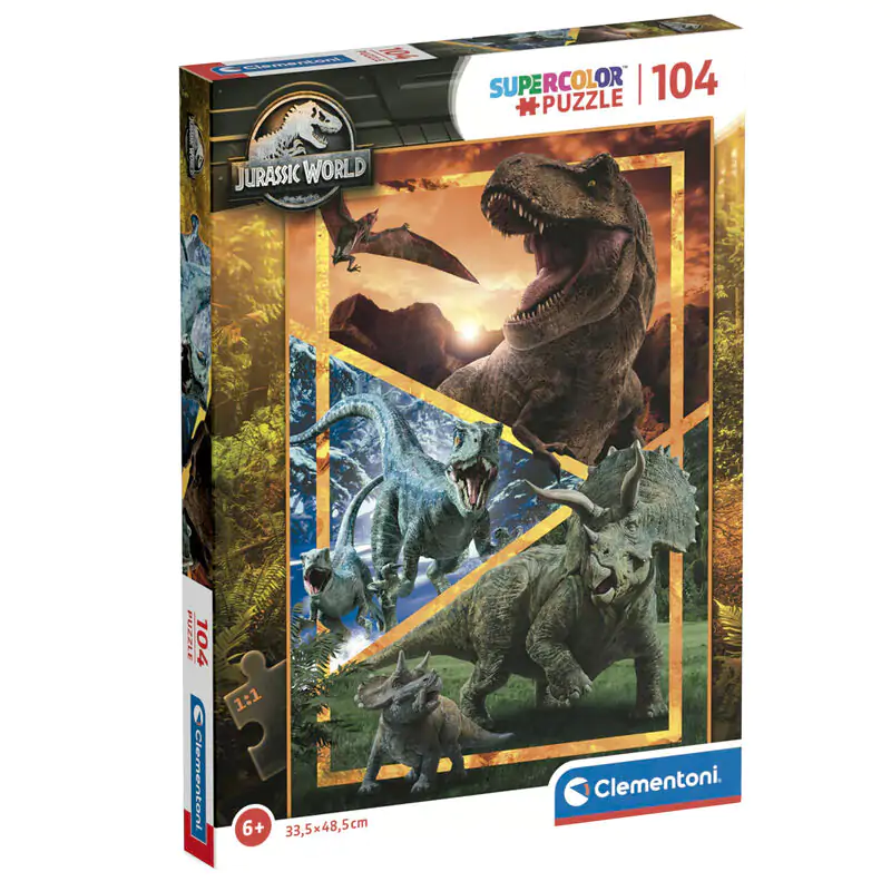 Jurassic World puzzle 104 kom fotografija proizvoda