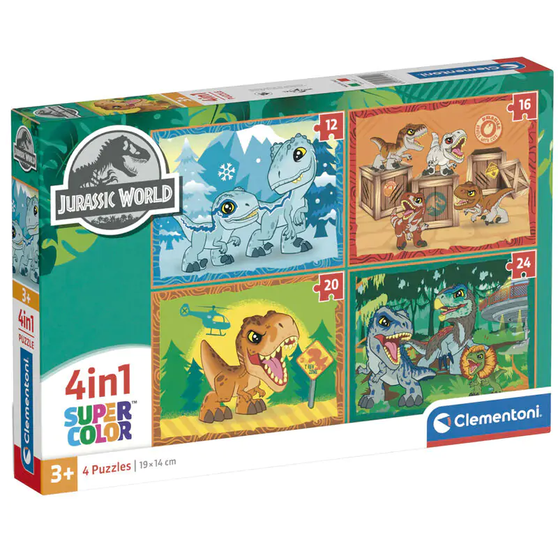 Jurassic World puzzle 12-16-20-24 komada fotografija proizvoda