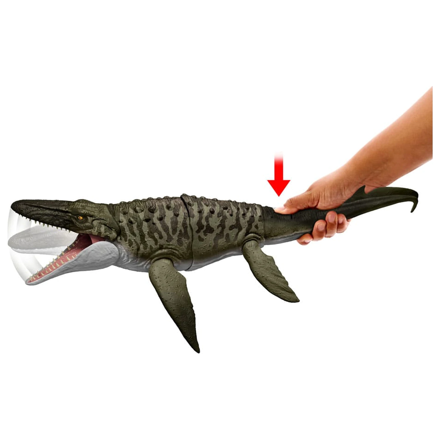 Jurassic World: Rebirth Action Figure Bite 'n Blast Mosasaurus 65 cm fotografija proizvoda