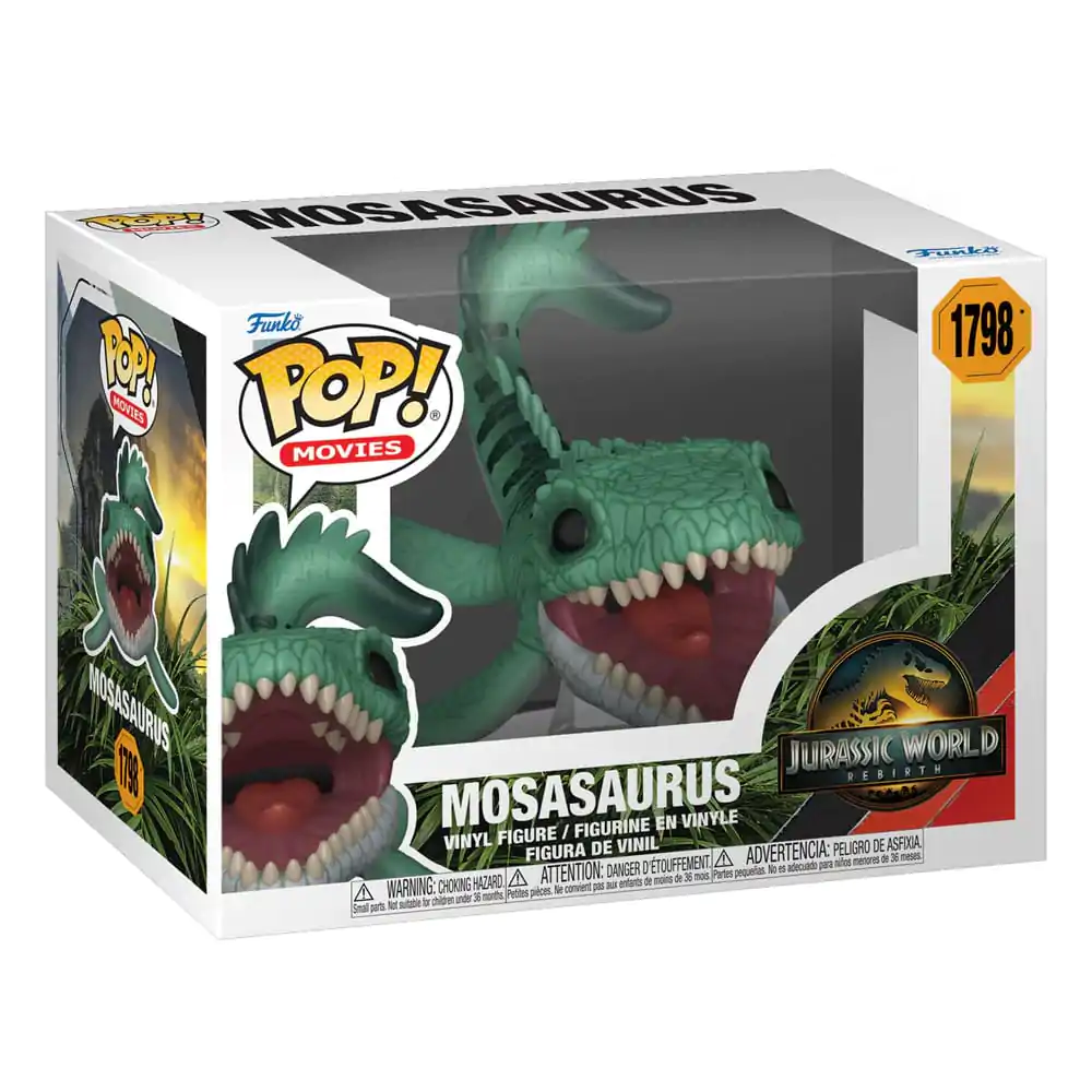 Jurassic World Rebirth Funko POP! Movies Vinilna figura Mosasaurus 9 cm fotografija proizvoda