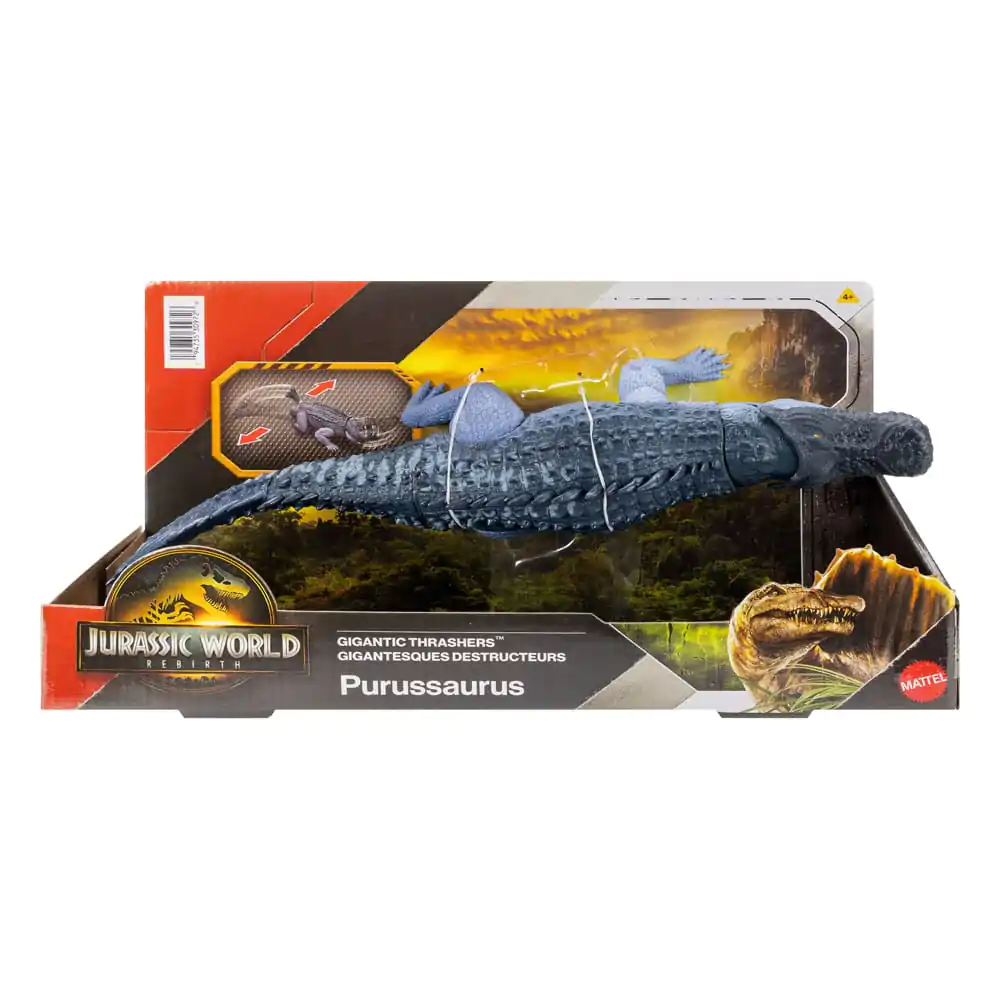 Jurassic World Rebirth akcijska figura Gigantic Thrashers Purussaurus 37 cm fotografija proizvoda