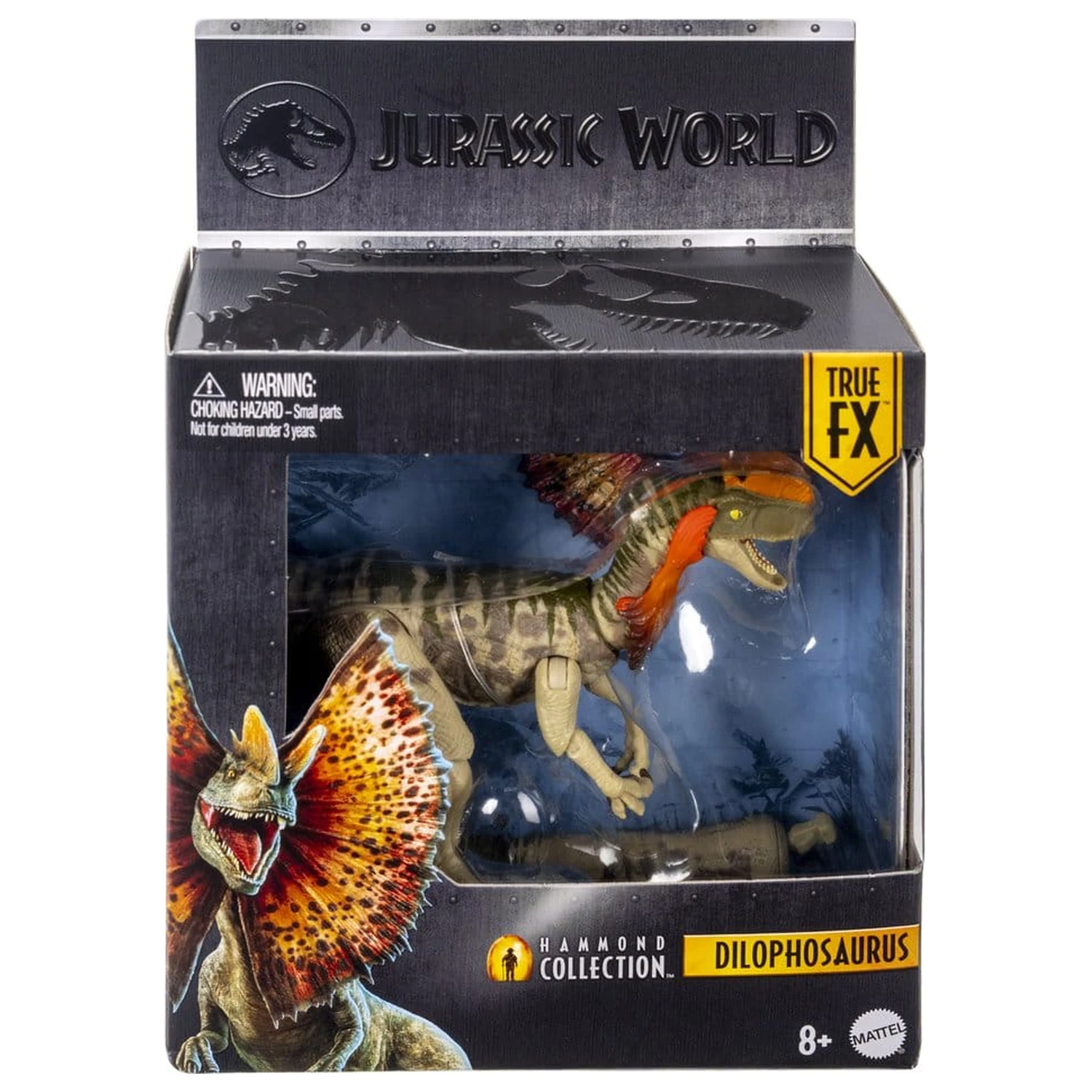 Jurassic World Rebirth Hammond Collection akcijska figura Dilophosaurus fotografija proizvoda