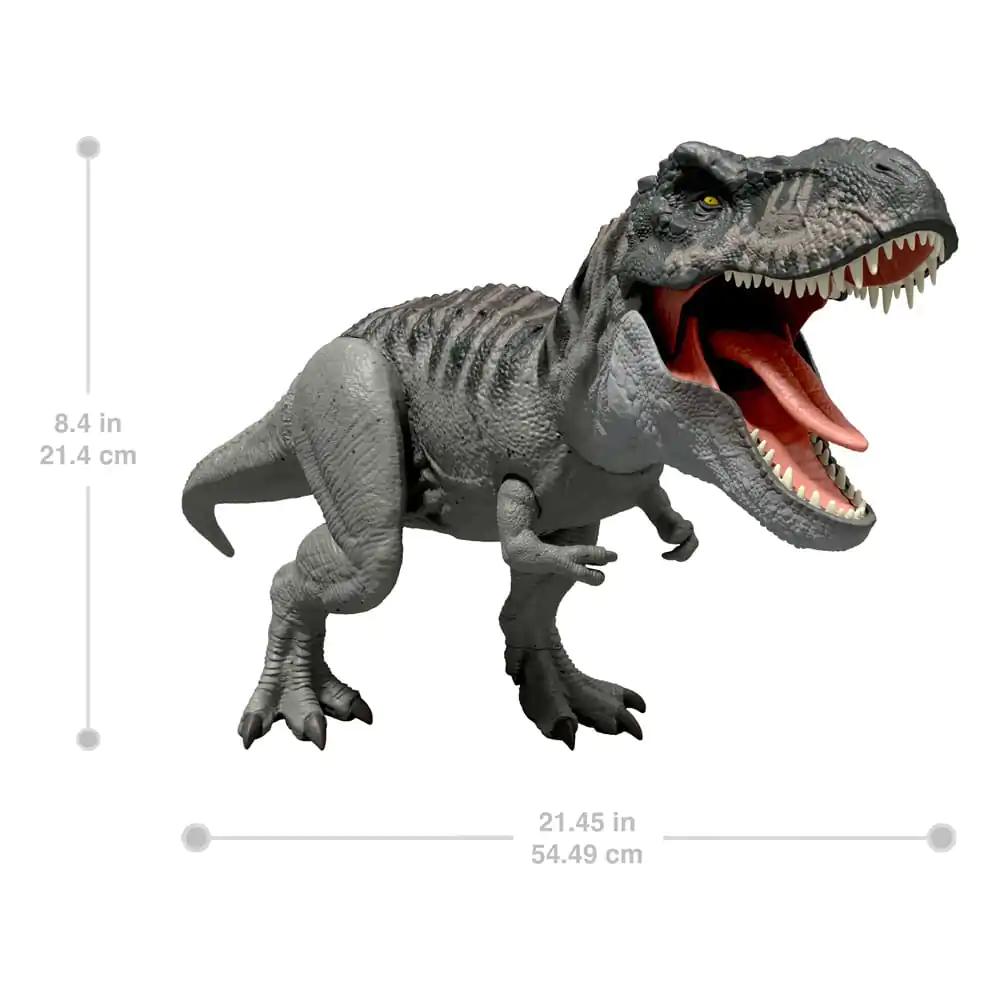 Jurassic World Rebirth akcijska figura sa zvučnom moći Proždire Tyrannosaurus Rex 21 cm fotografija proizvoda
