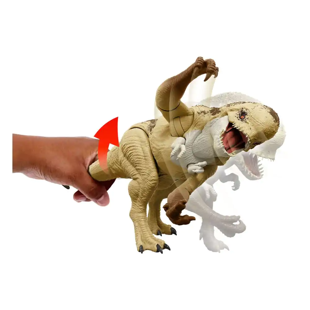 Jurassic World: Rebirth Akcijska Figura Rumble N Rampage Distortus Rex fotografija proizvoda