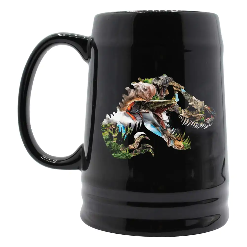 Jurassic World Rebirth pivska krigla fotografija proizvoda