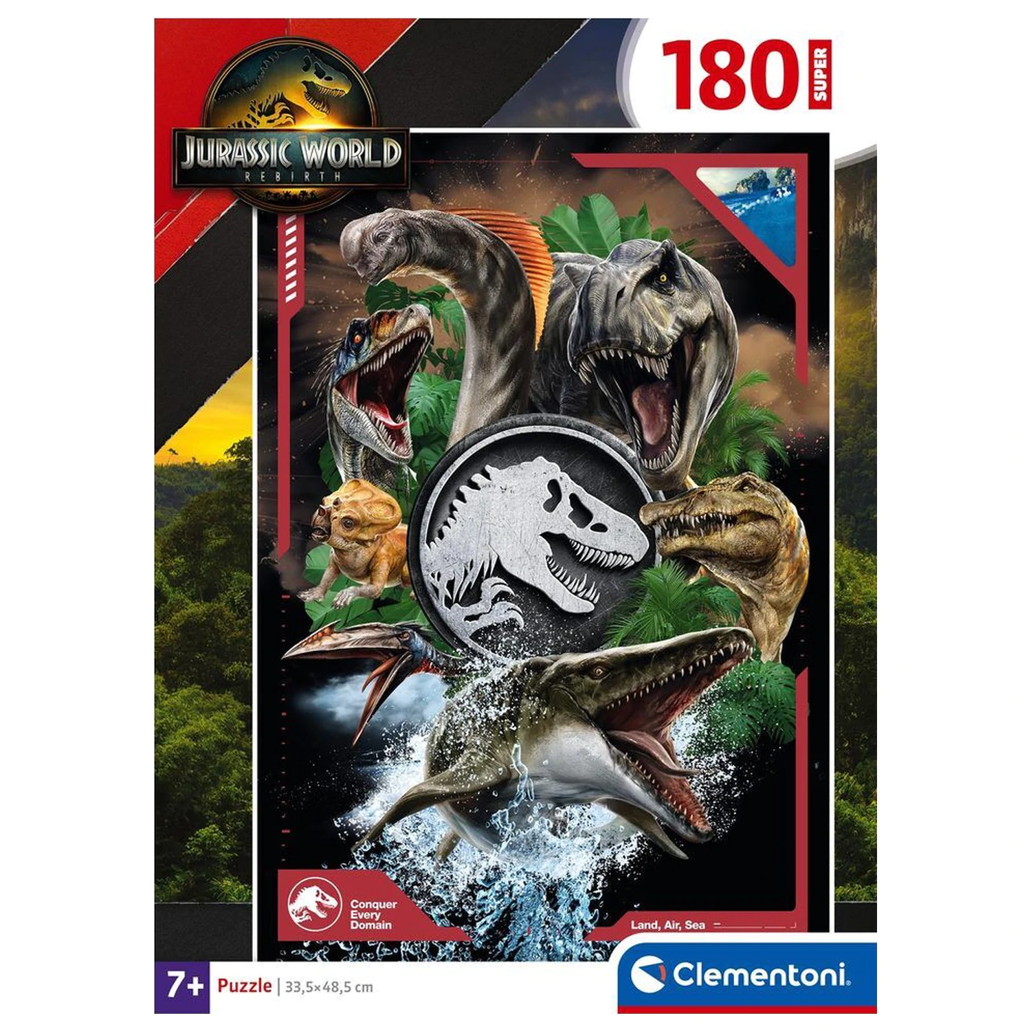 Jurassic World super slagalica 180 kom. fotografija proizvoda