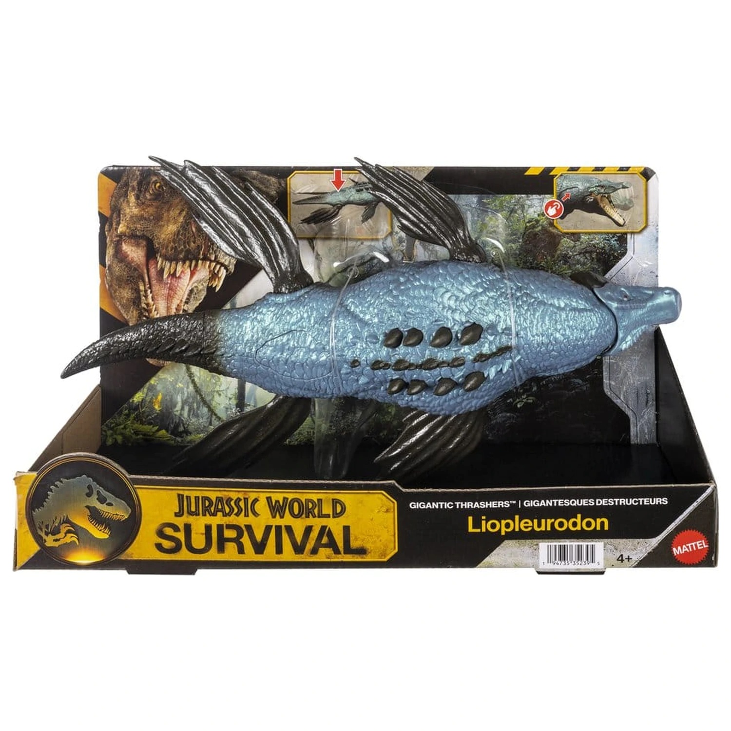 Jurassic World: Survival Action figura Gigantic Thrashers Liopleurodon 30 cm fotografija proizvoda