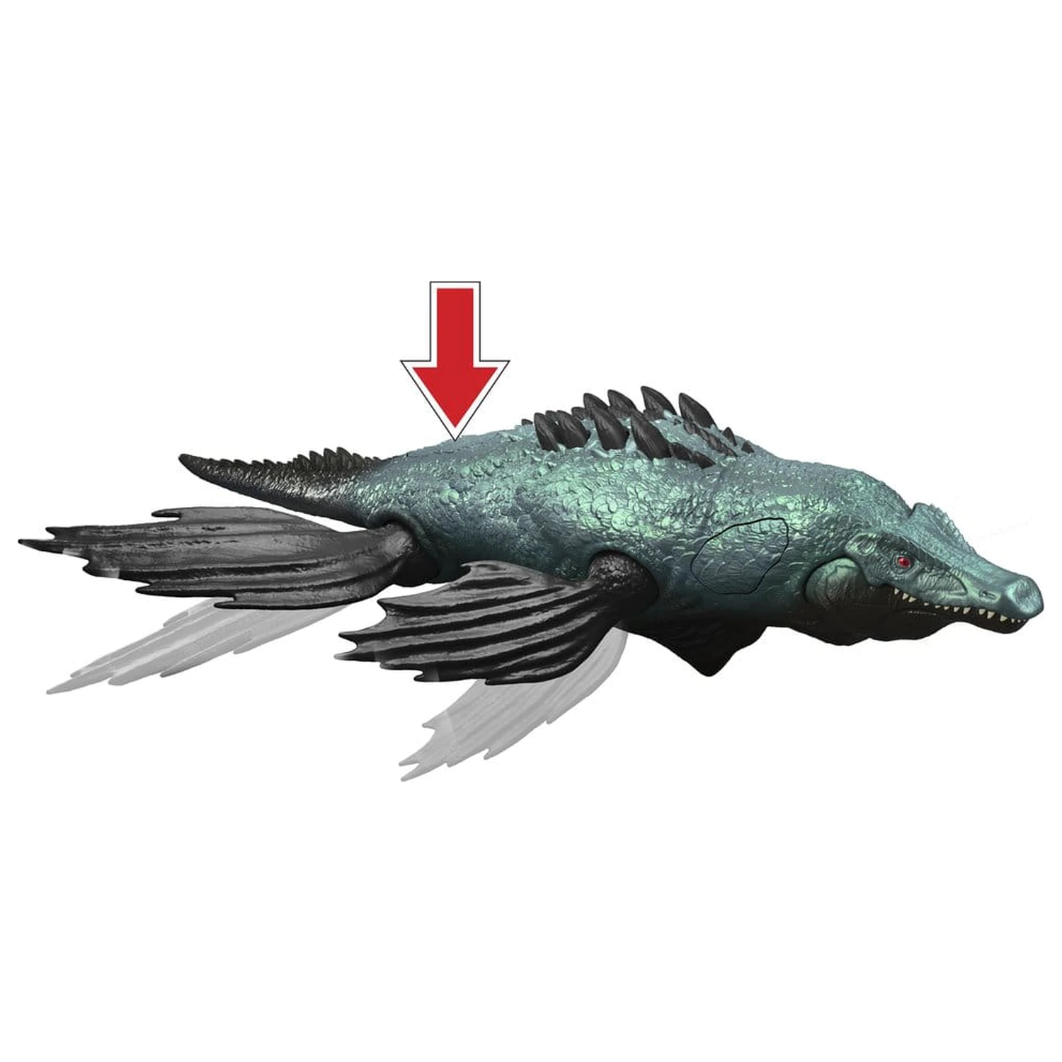 Jurassic World: Survival Action figura Gigantic Thrashers Liopleurodon 30 cm fotografija proizvoda