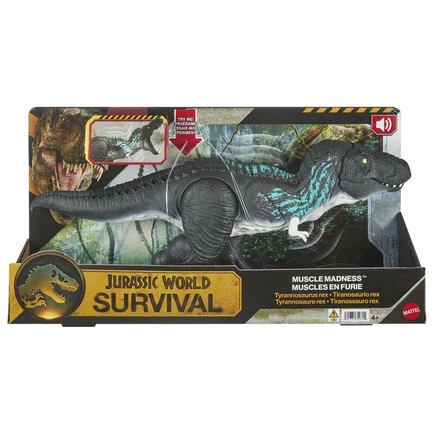 Jurassic World: Survival Action Figure Muscle Madness Tyrannosaurus Rex 56 cm fotografija proizvoda