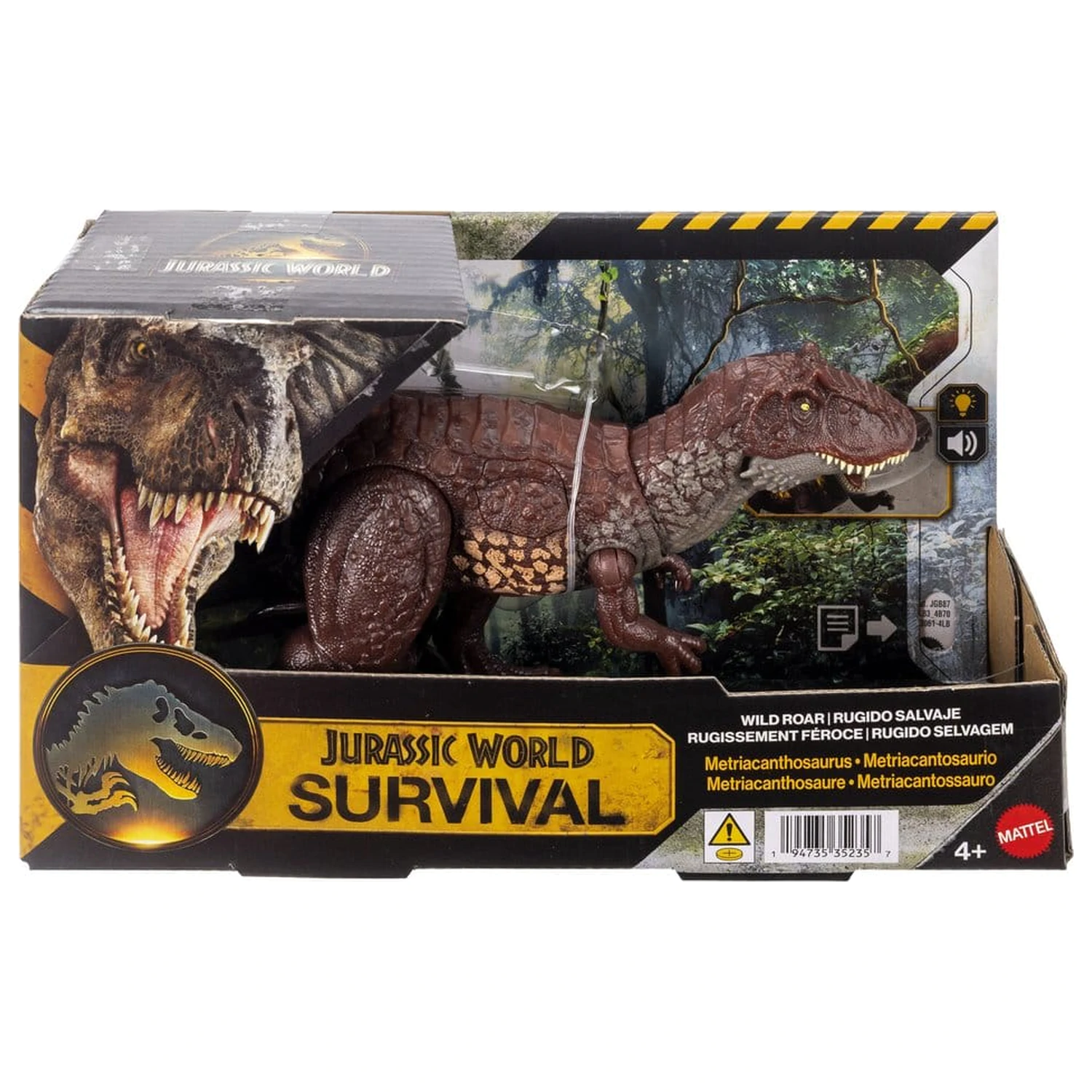Jurassic World: Figurica za preživljavanje Akcija Divlja Rika Metriacanthosaurus 31 cm fotografija proizvoda