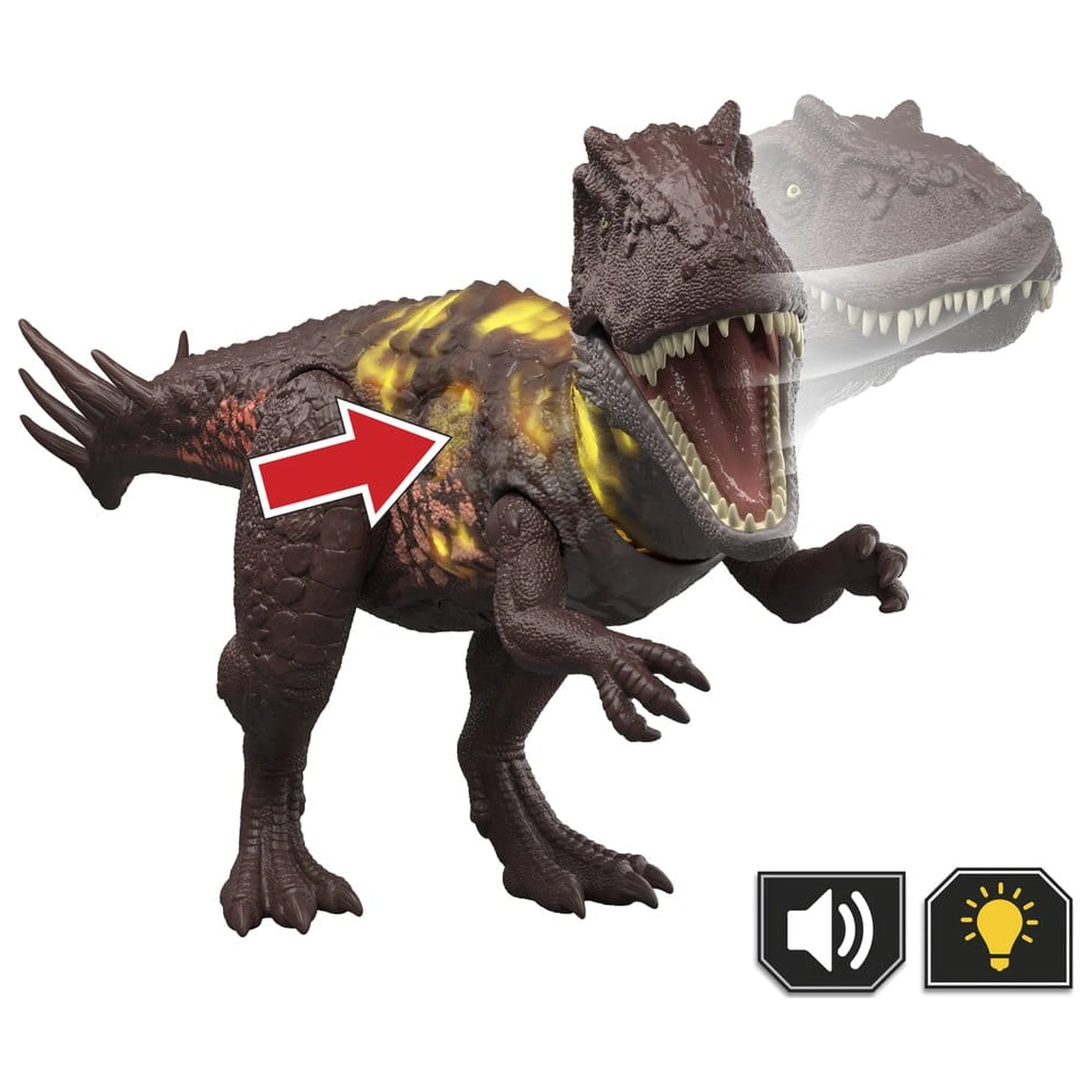 Jurassic World: Figurica za preživljavanje Akcija Divlja Rika Metriacanthosaurus 31 cm fotografija proizvoda