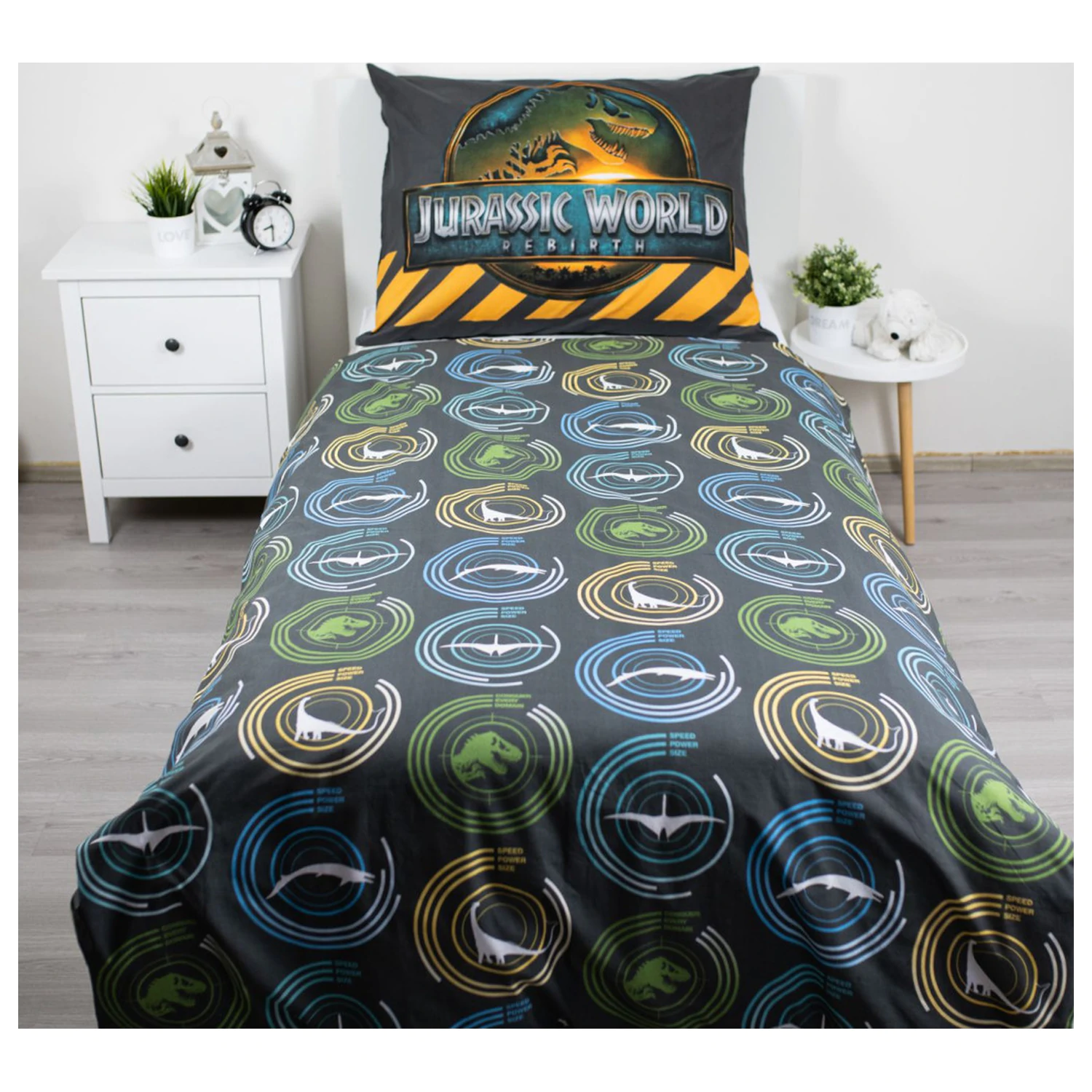 Jurassic World T-Rex navlaka za poplun fotografija proizvoda