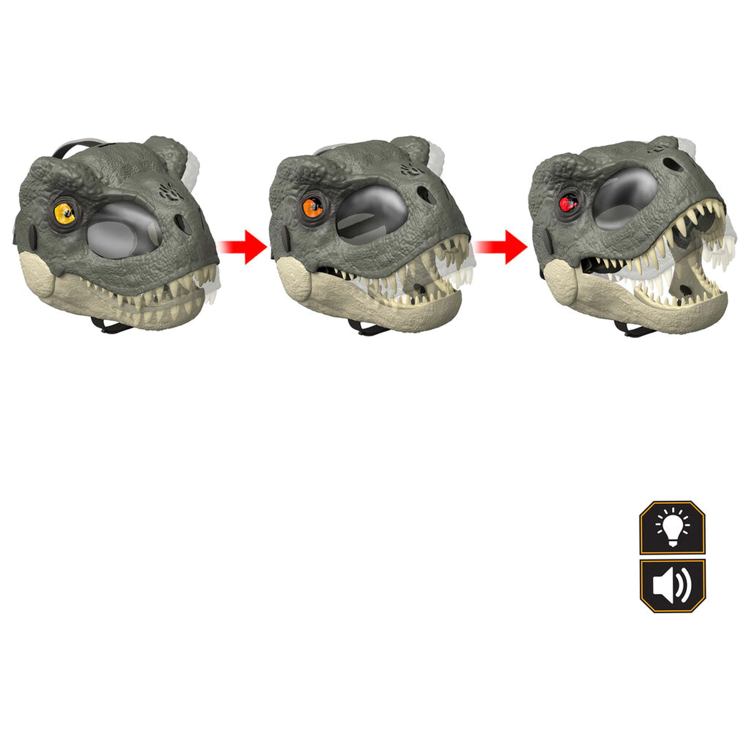 Jurassic World T-Rex Dinosaur Deluxe maska fotografija proizvoda