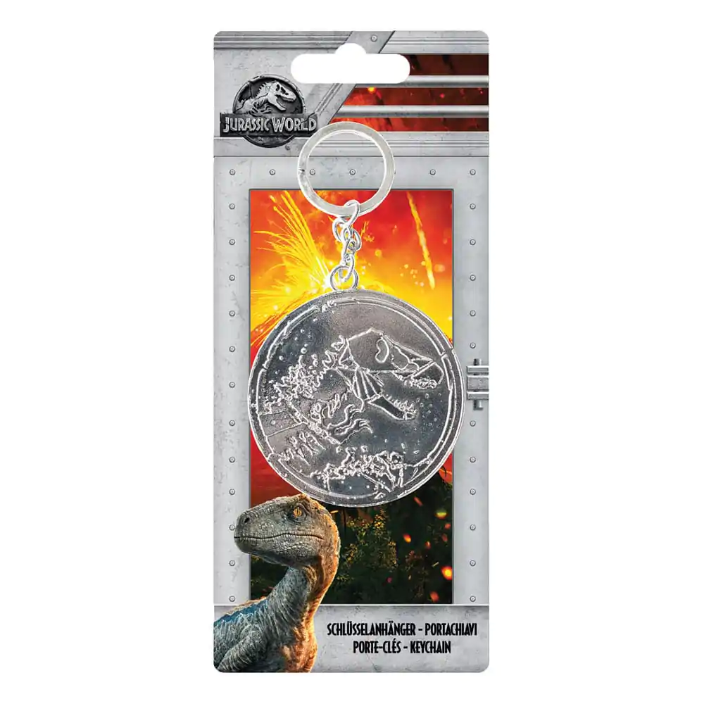 Jurassic World Metal Privjesak za ključeve T-Rex fotografija proizvoda