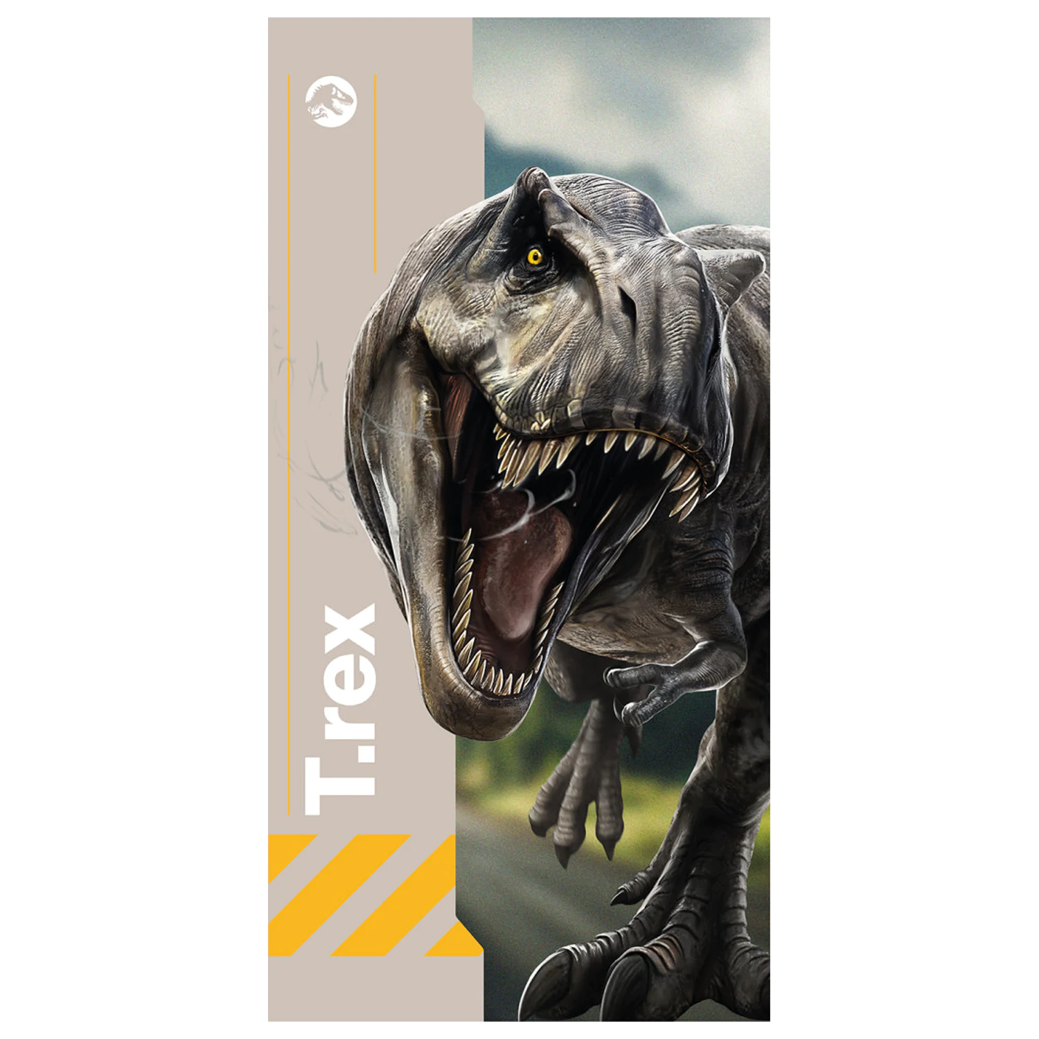 Jurassic World T-Rex ručnik 70x140cm fotografija proizvoda