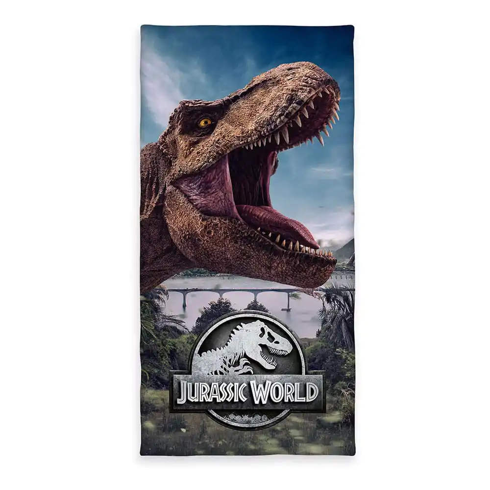 Jurassic World velur ručnik 75 x 150 cm fotografija proizvoda