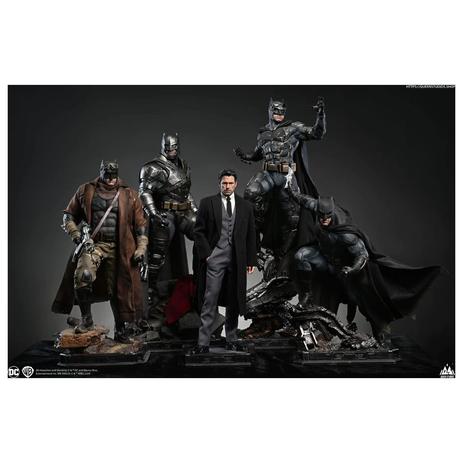 Justice League Statua 1/4 Bruce Wayne (Ben Affleck) 51 cm fotografija proizvoda