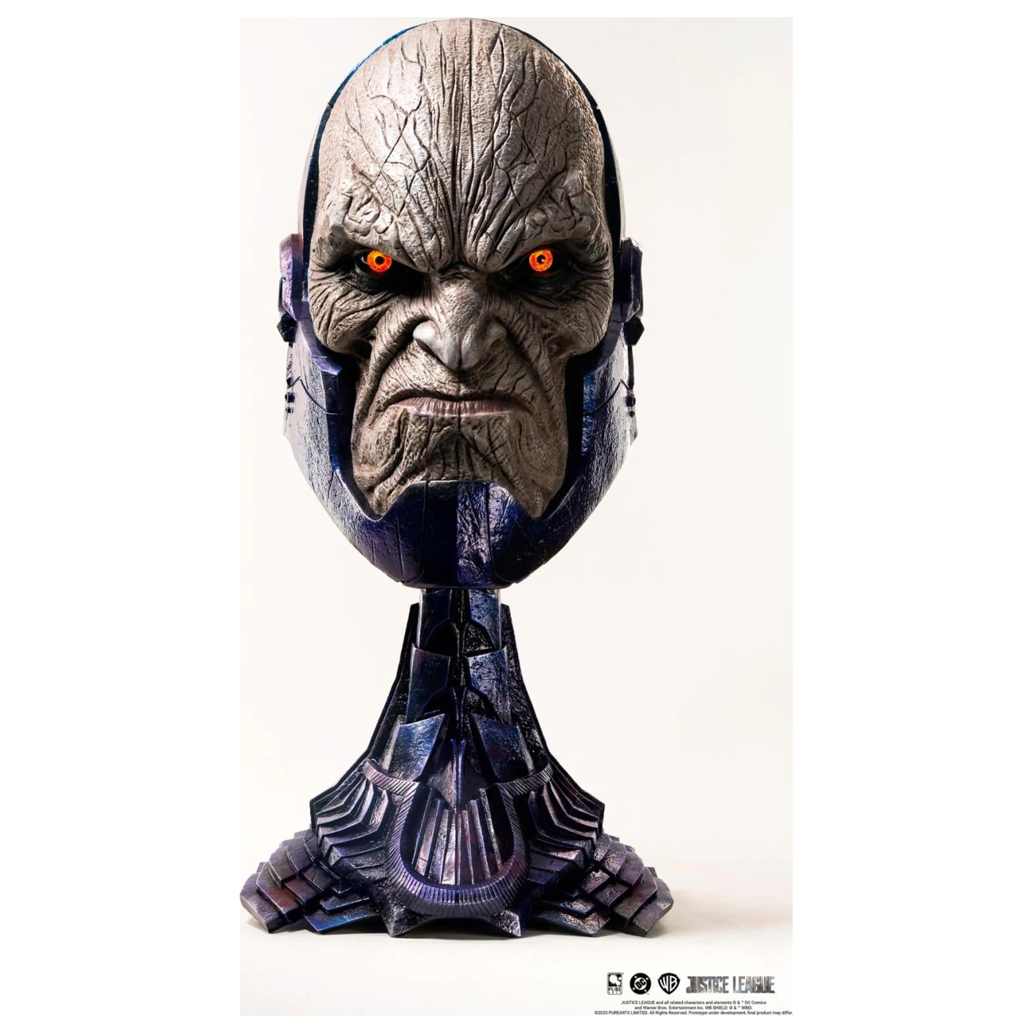 Justice League Darkseid maska umjetnička u mjerilu 1/1 52 cm fotografija proizvoda