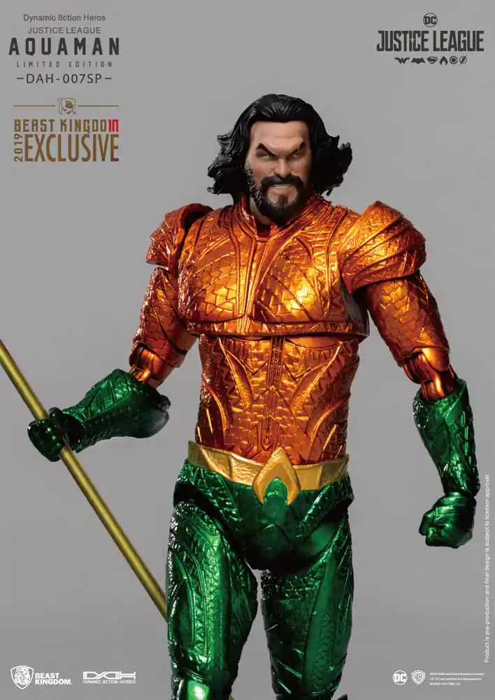 Justice League Dynamic 8ction Heroes akcijska figura 1/9 Aquaman Comic Color Ver. 20 cm fotografija proizvoda