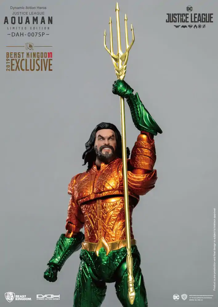 Justice League Dynamic 8ction Heroes akcijska figura 1/9 Aquaman Comic Color Ver. 20 cm fotografija proizvoda