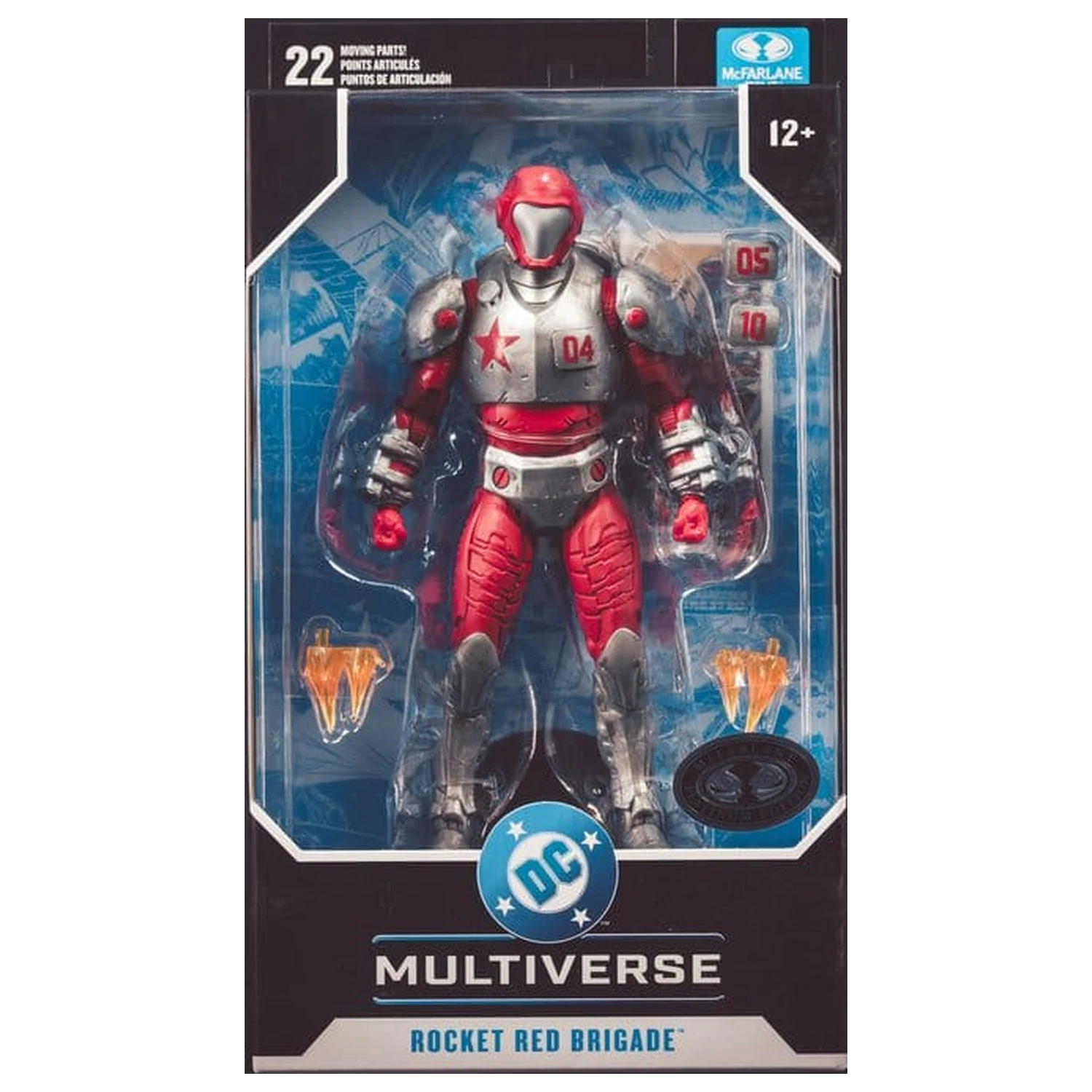 Justice League: Generation Lost DC Multiverse Akcijska figura Rocket Red Brigade (Platinum Edition) 18 cm fotografija proizvoda