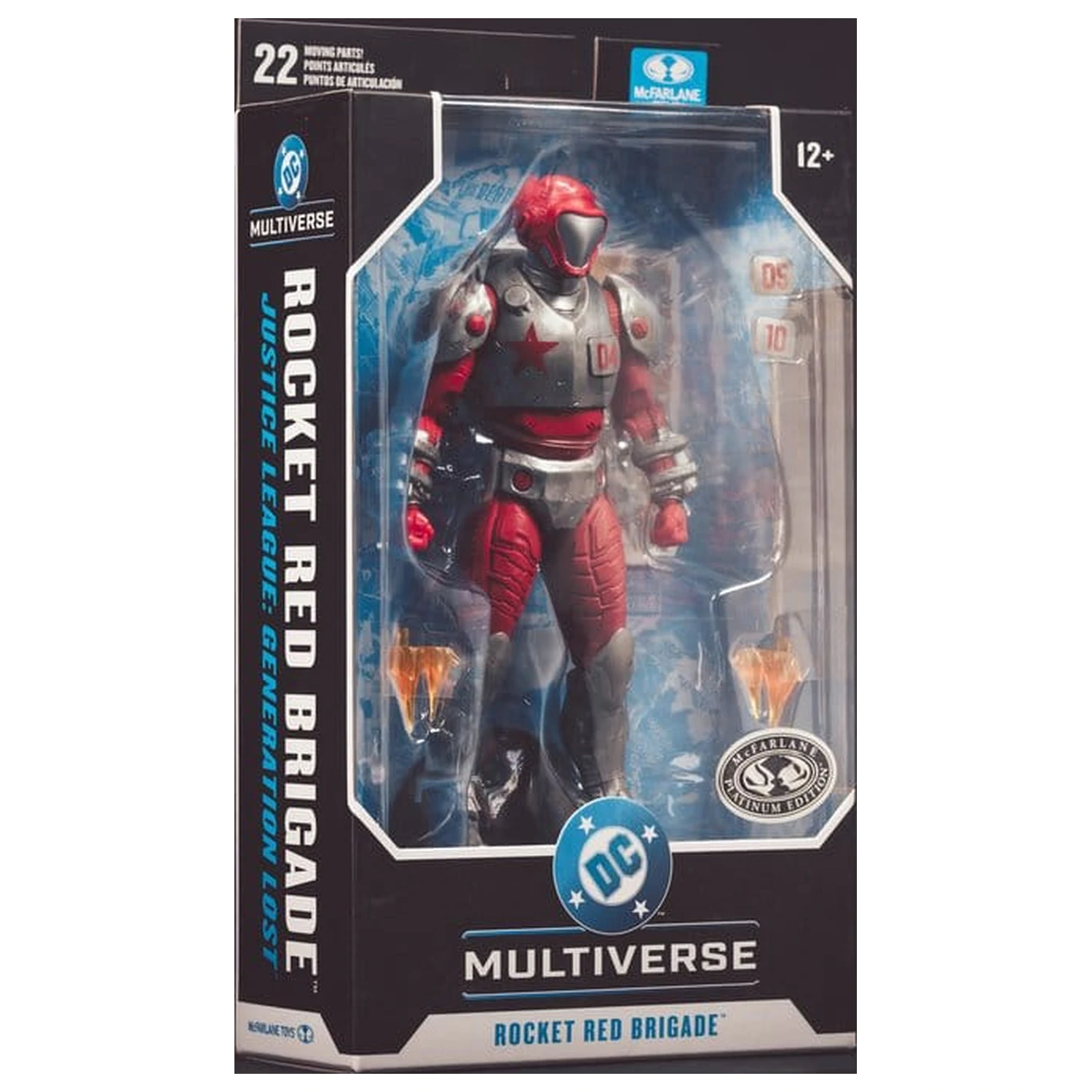 Justice League: Generation Lost DC Multiverse Akcijska figura Rocket Red Brigade (Platinum Edition) 18 cm fotografija proizvoda