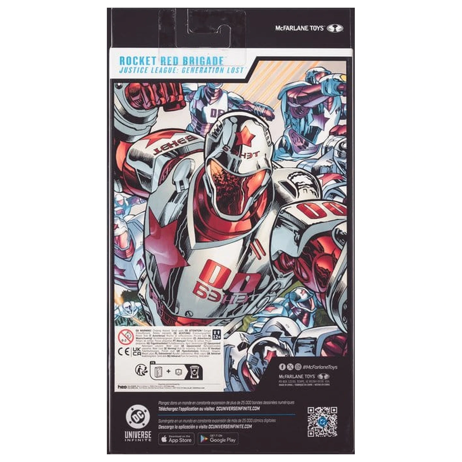 Justice League: Generation Lost DC Multiverse Akcijska figura Rocket Red Brigade (Platinum Edition) 18 cm fotografija proizvoda