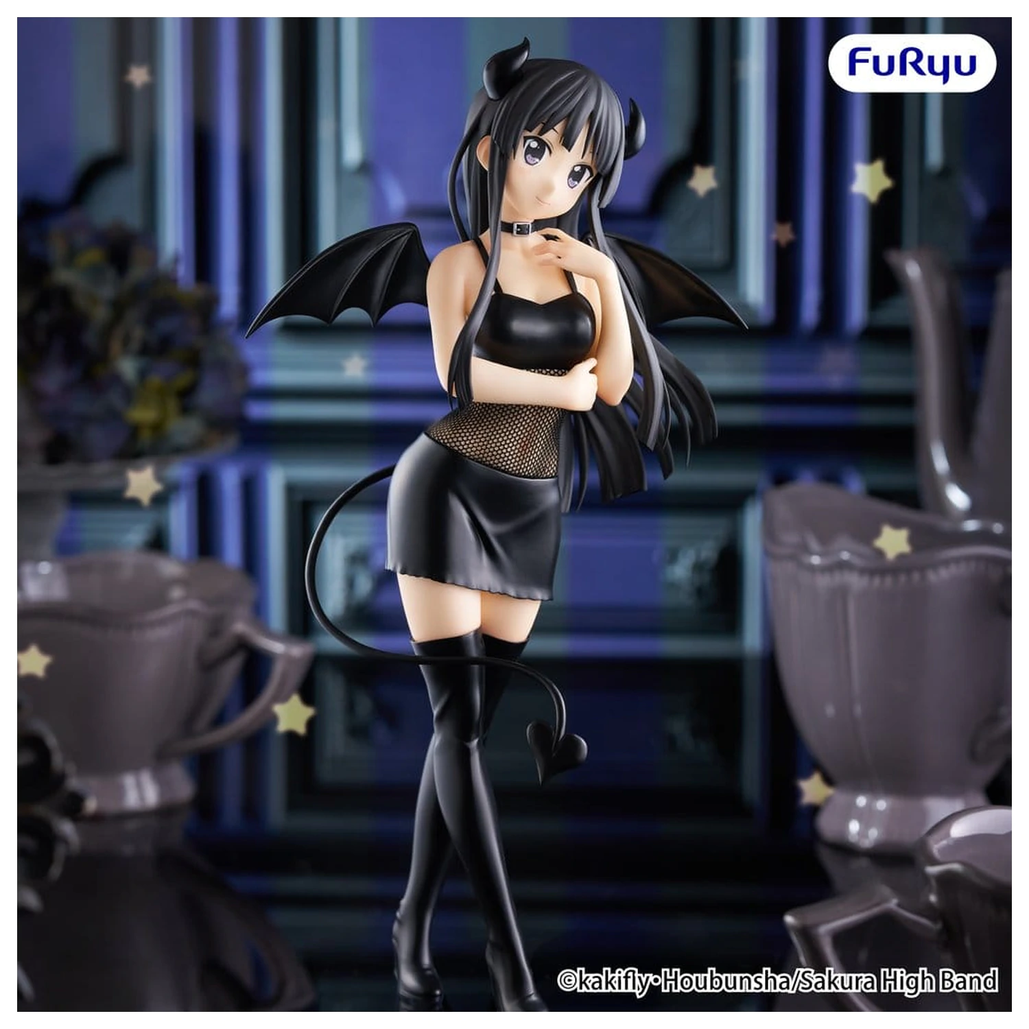 K-ON! BiCute Dark PVC figura Mio Akiyama 24 cm fotografija proizvoda