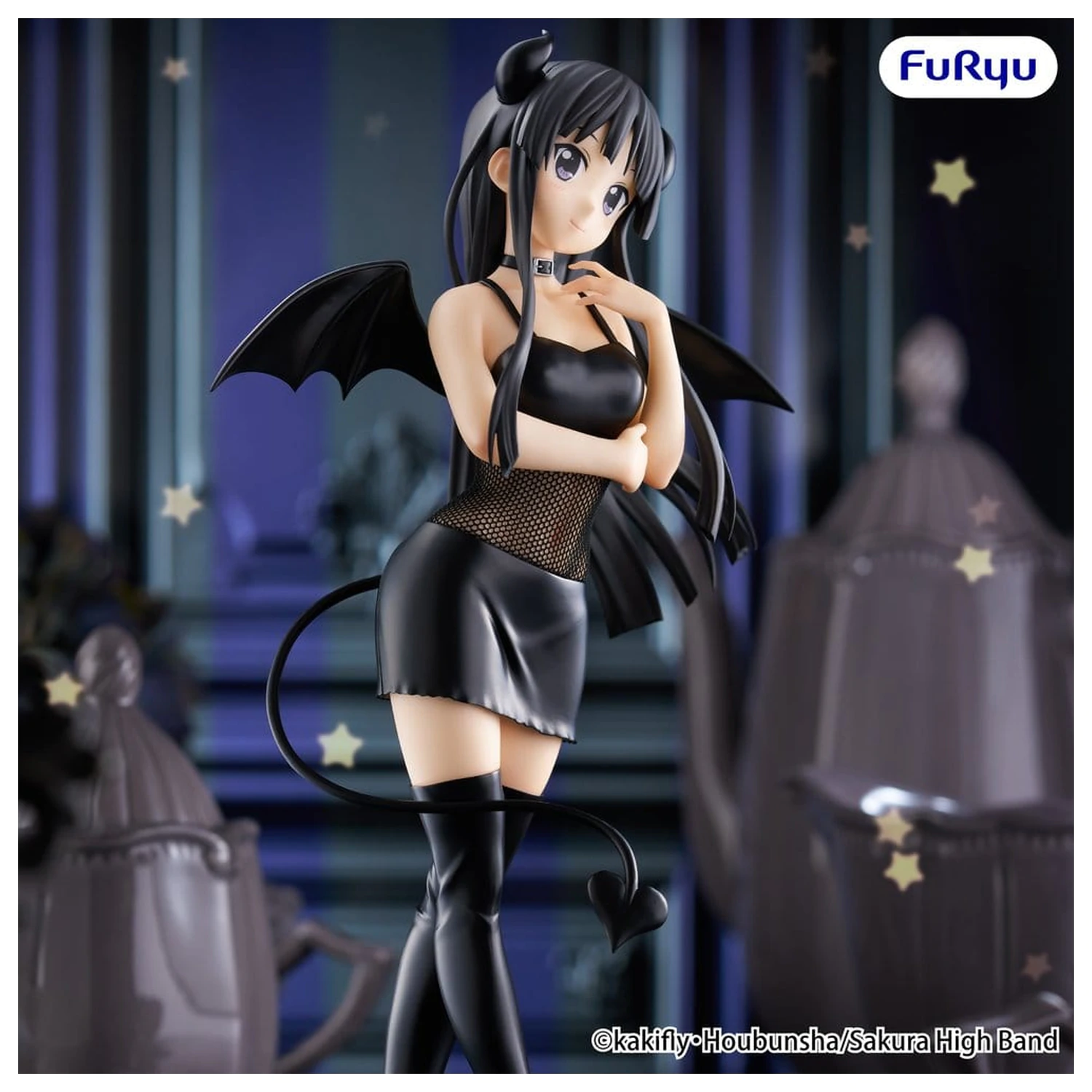 K-ON! BiCute Dark PVC figura Mio Akiyama 24 cm fotografija proizvoda
