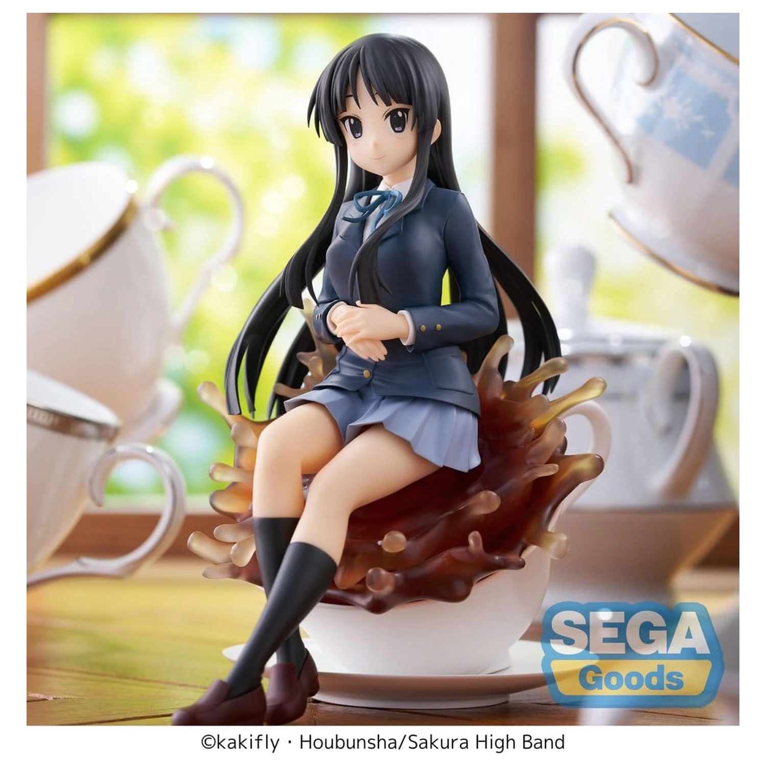 K-ON! Luminasta PVC Figura Mio Akiyama 16 cm fotografija proizvoda