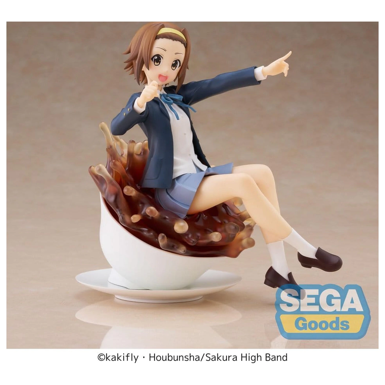 K-ON! Luminasta PVC Figura Ritsu Tainaka 15 cm fotografija proizvoda
