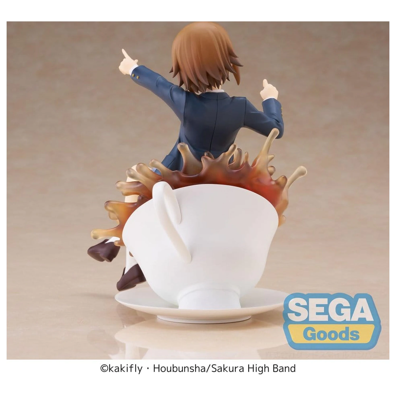 K-ON! Luminasta PVC Figura Ritsu Tainaka 15 cm fotografija proizvoda