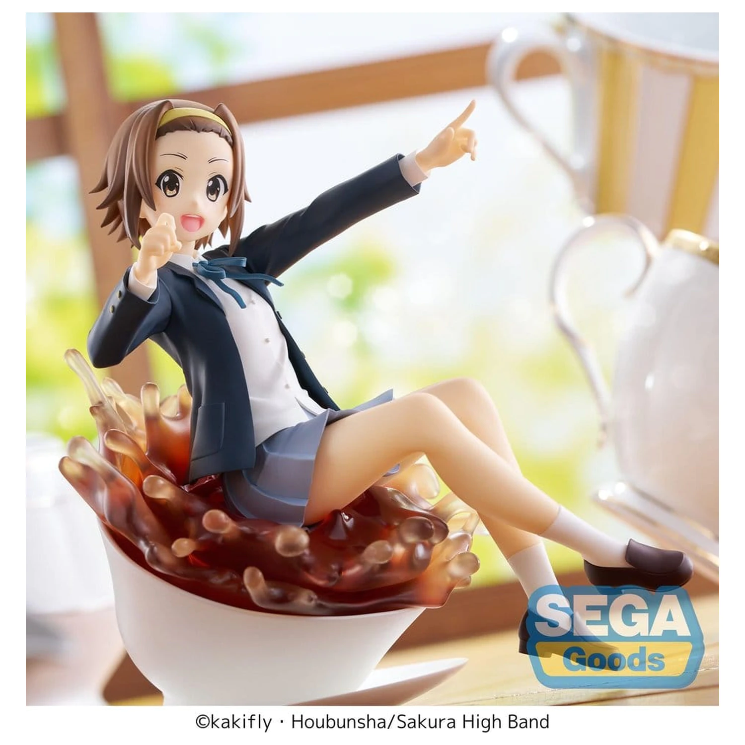 K-ON! Luminasta PVC Figura Ritsu Tainaka 15 cm fotografija proizvoda